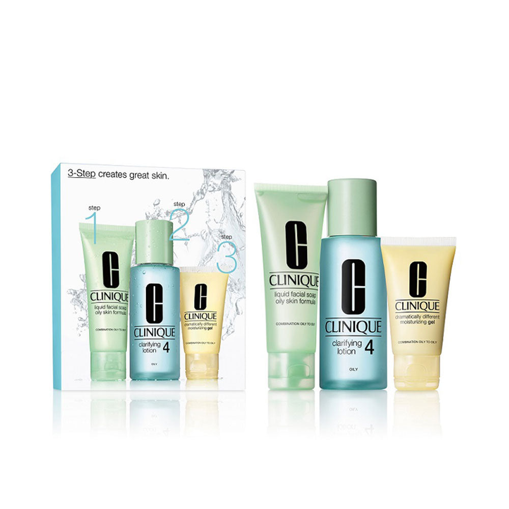 3 Step Intro System - Pelle Da Oleosa A Molto Oleosa (Tipo 4)_020714464080_Clinique
