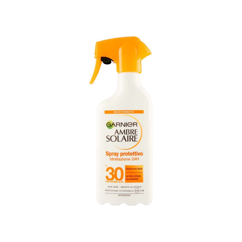 Ambre Solaire Spray Protettivo Idratazione 24h SPF30_3600542240260_Garnier