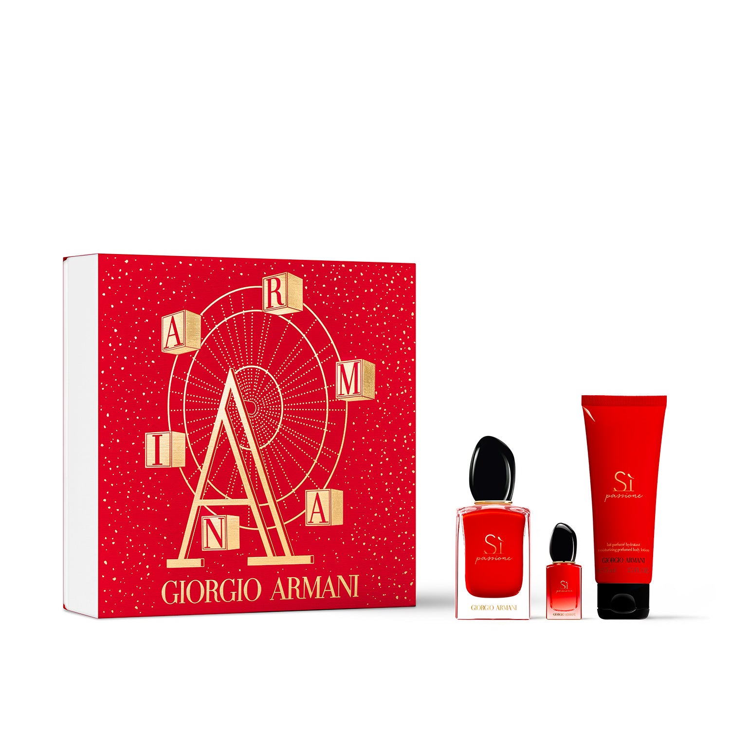 Armani Sì Passione Cofanetto regalo con Latte corpo e Travel Size_3614273877794_Giorgio Armani
