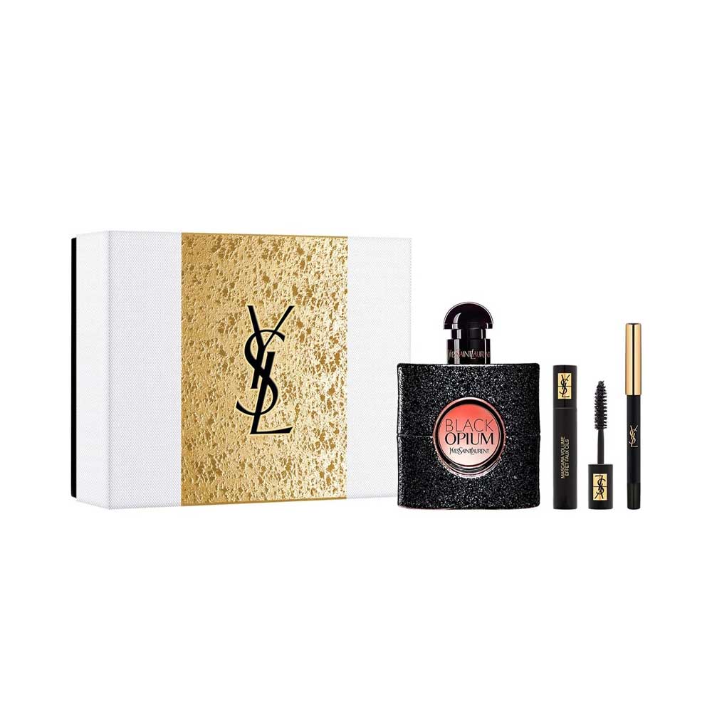 Black Opium Eau de parfum Cofanetto regalo con matita e mascara_3614273610513_Yves Saint Laurent