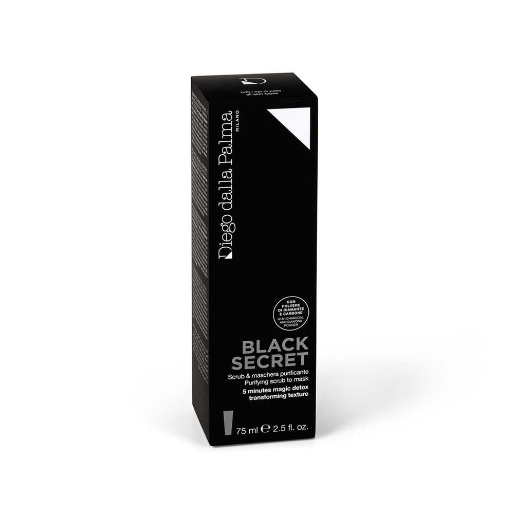 Black Secret - Scrub & Maschera Purificante_8017834873450_Diego Dalla Palma