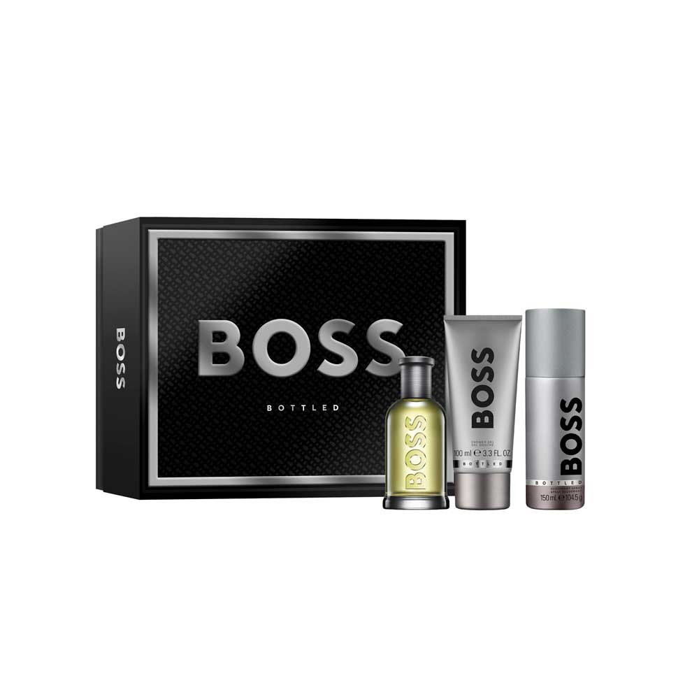 Boss Bottled Cofanetto regalo con Gel doccia e Deodorante spray_3616305439444_Hugo Boss