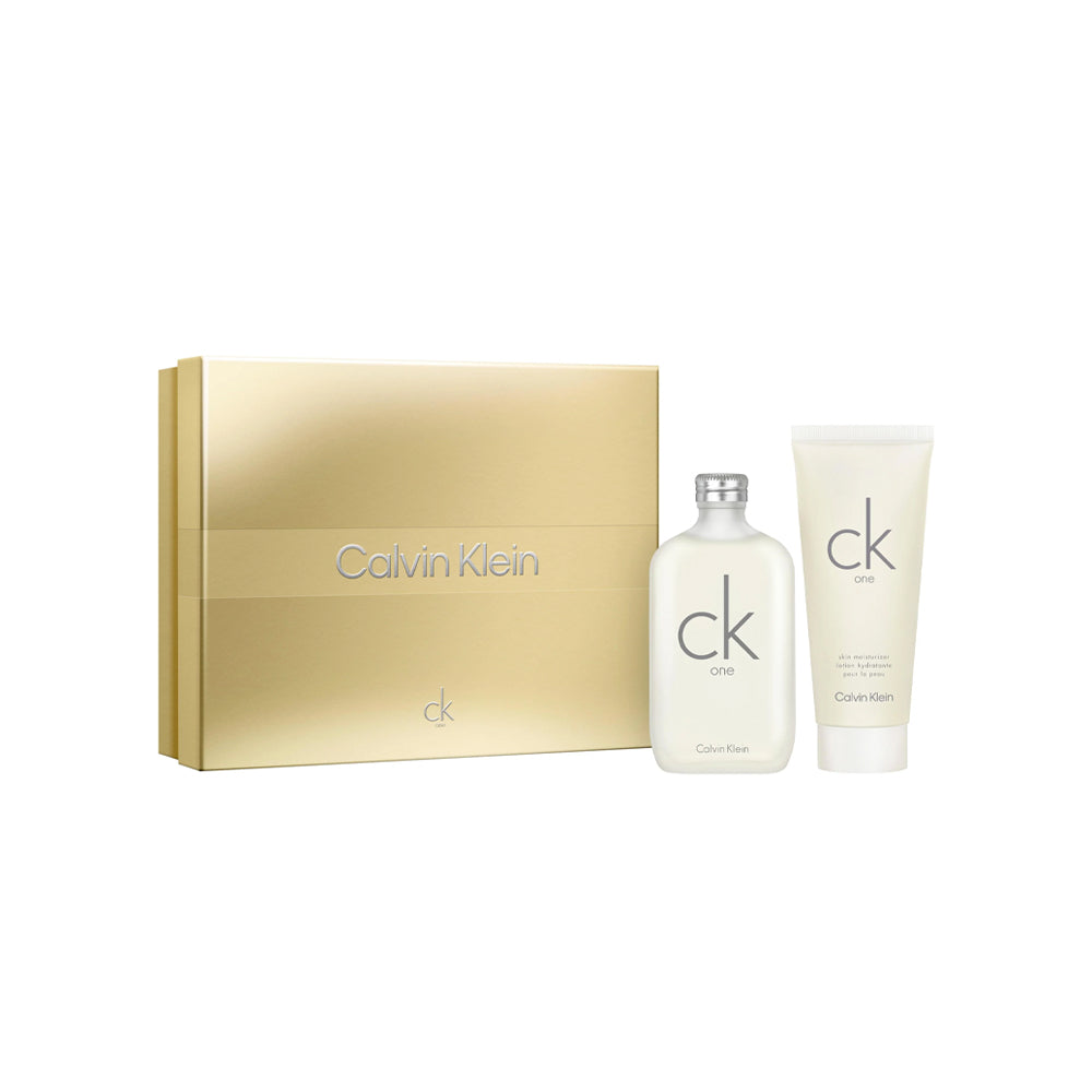 CK One Eau de Toilette Kit Regalo con Crema Corpo_3616306130005_Calvin Klein