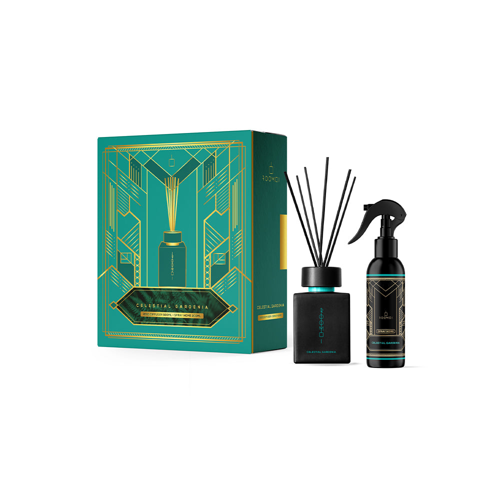 Celestial Gardenia Profumo Ambiente Cofanetto regalo_8053629628669_Roomoi