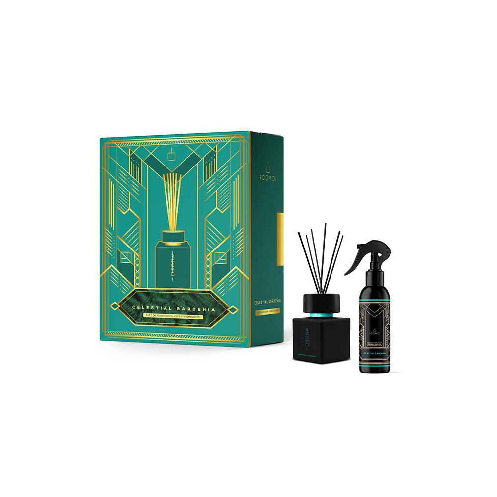Celestial Gardenia Profumo Ambiente + Home Spray Cofanetto regalo_8053629627860_Roomoi