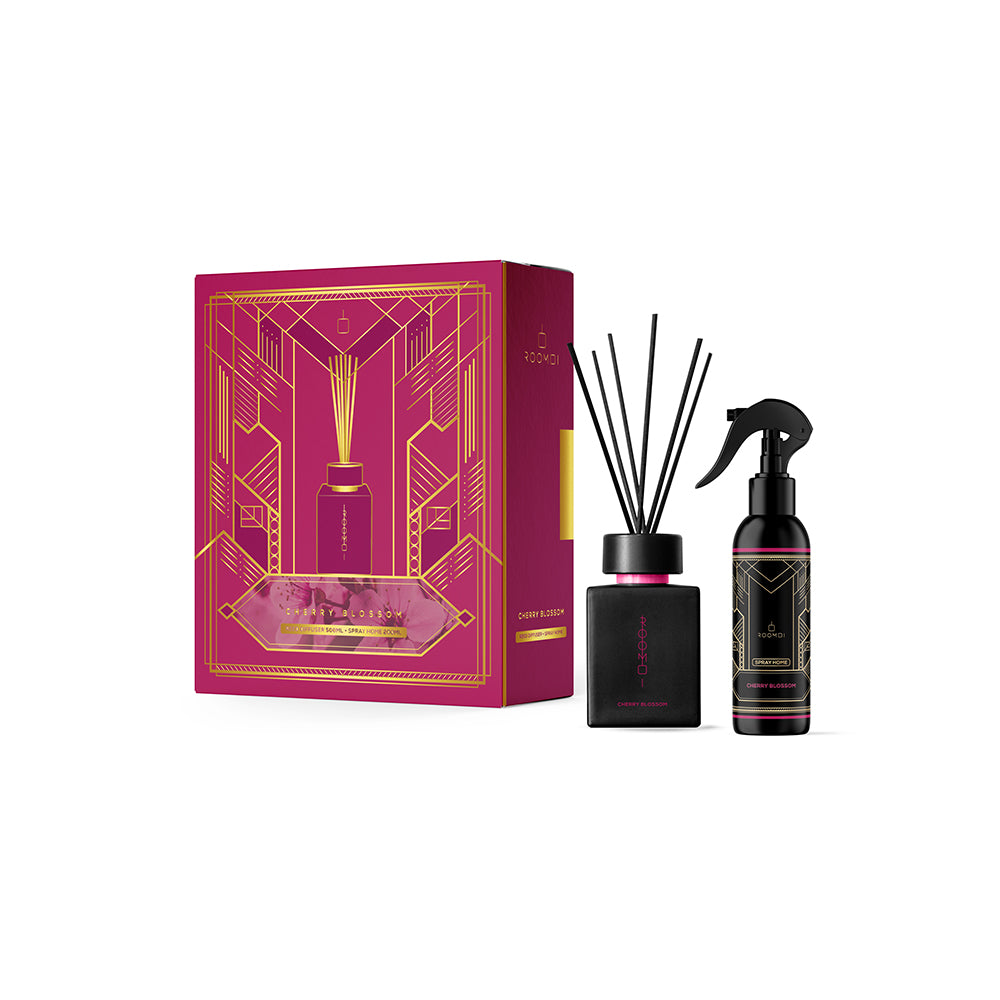 Cherry Blossom Profumo Ambiente Cofanetto Regalo_8053629628676_Roomoi