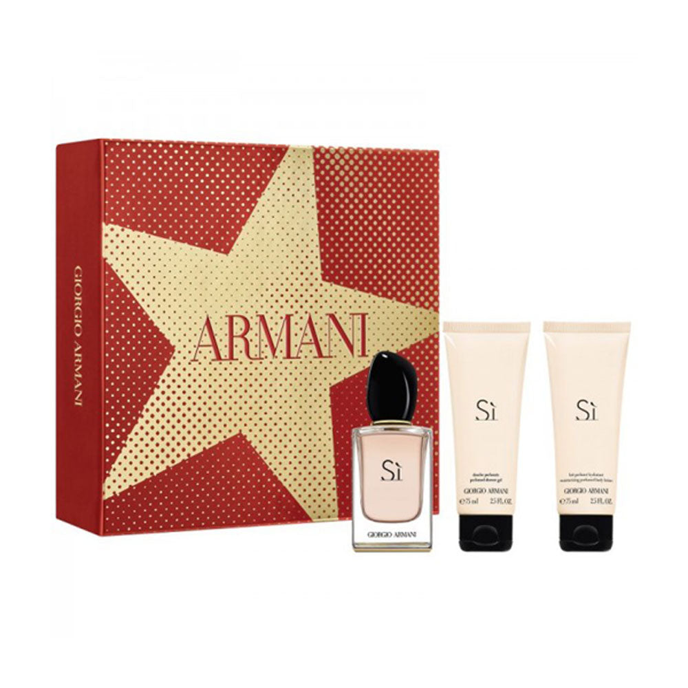 Confezione Armani Si Eau de parfum con Docciaschiuma e latte corpo_3614272757806_Giorgio Armani