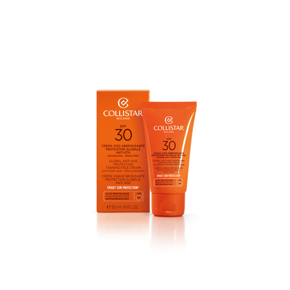 Crema Viso Abbronzante Protezione Globale Anti-età_8015150260596_Collistar-2