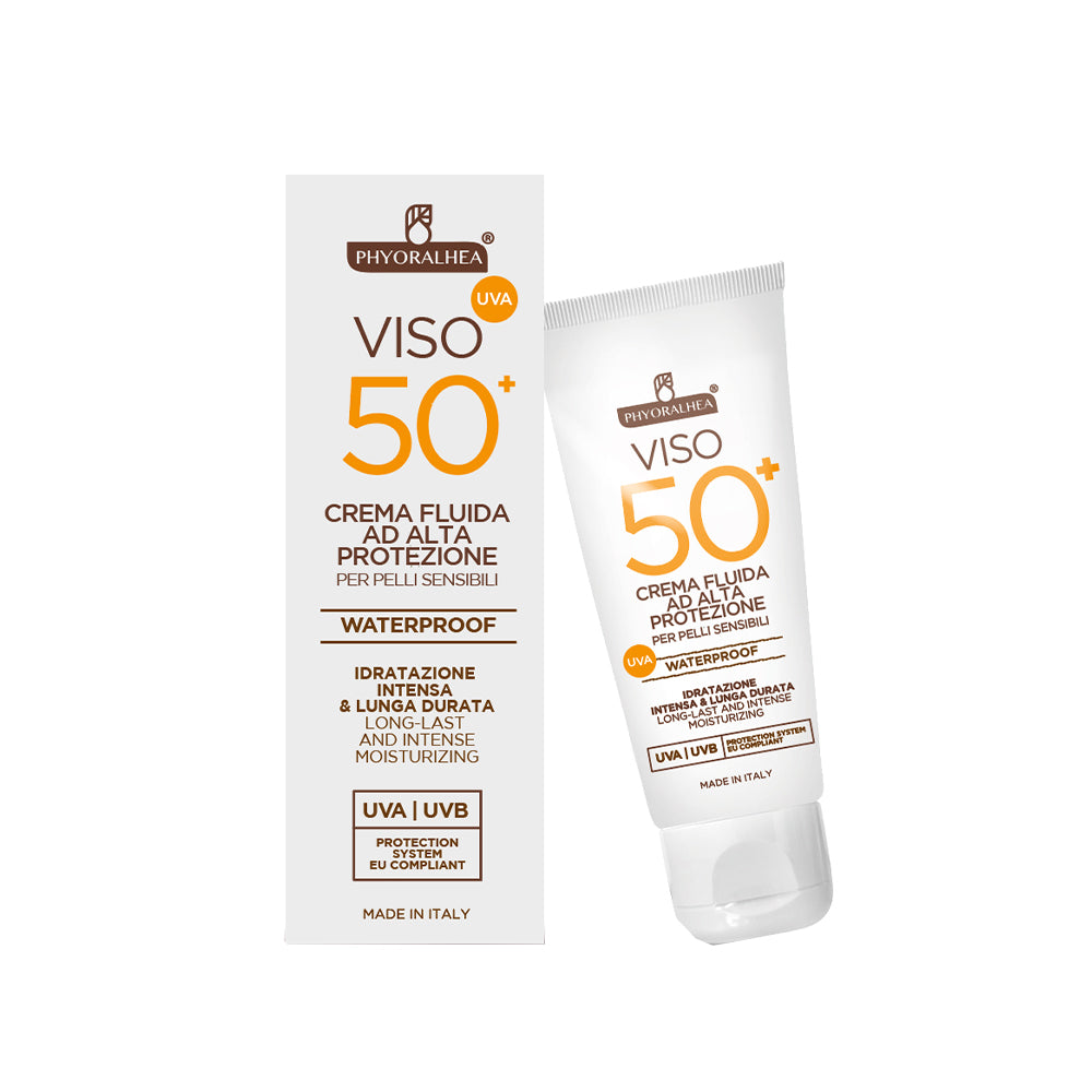 Crema Viso Solare SPF50+ per Pelli Sensibili_8051407323966_Phyoralhea