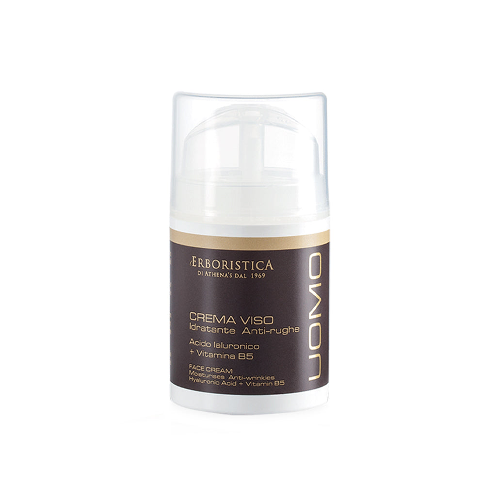 Crema Viso Uomo Idratante anti-rughe_8002842170912_L'Erboristica