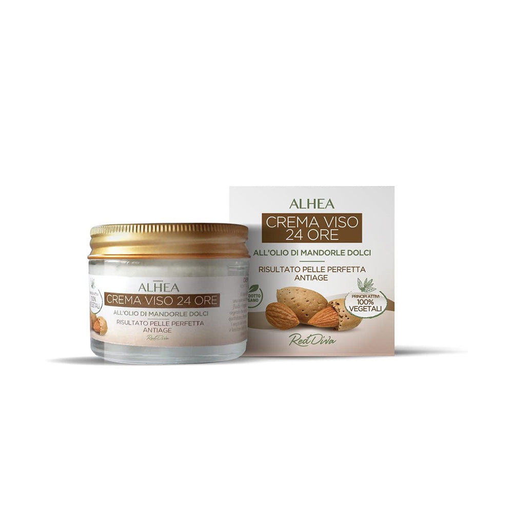 Crema viso 24h all'Olio di Mandorle dolci_8051407321924_Alhea
