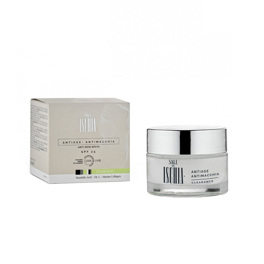 Crema viso Antiage - Antimacchia SPF 25_8052747540792_Ischia Eau Thermale-2