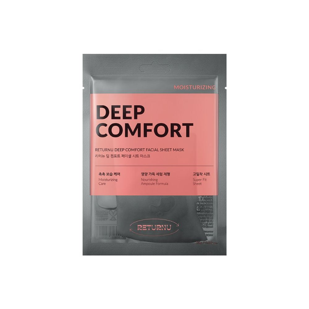 Deep Comfort Facial Sheet Mask_8809810321013_Returnu