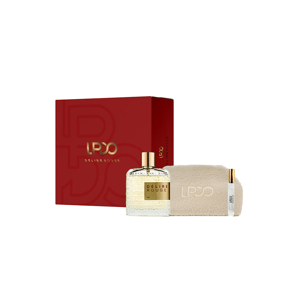Delire Rouge Eau de Parfum Intense Cofanetto Regalo con Travel Size_8055035742489_Lpdo