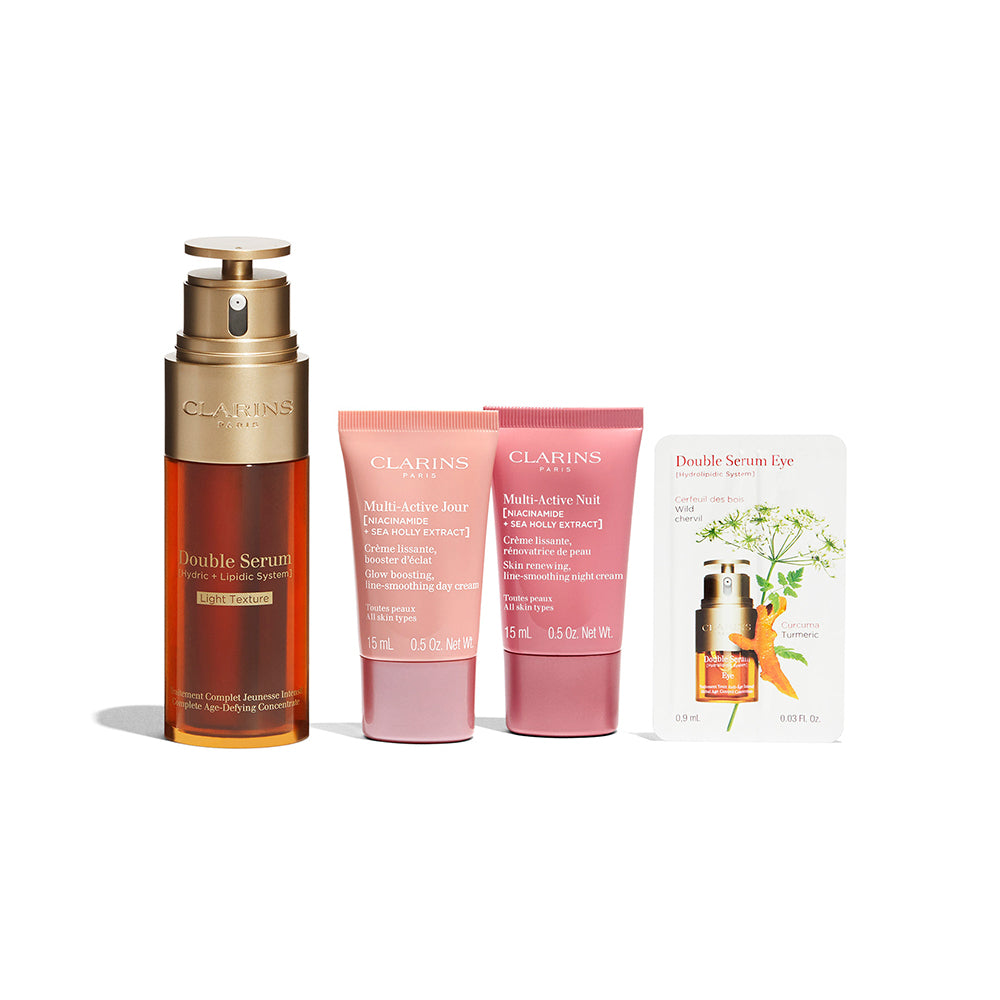 Double Serum Light & Multi-Active Cofanetto regalo_3666057236389_Clarins-2