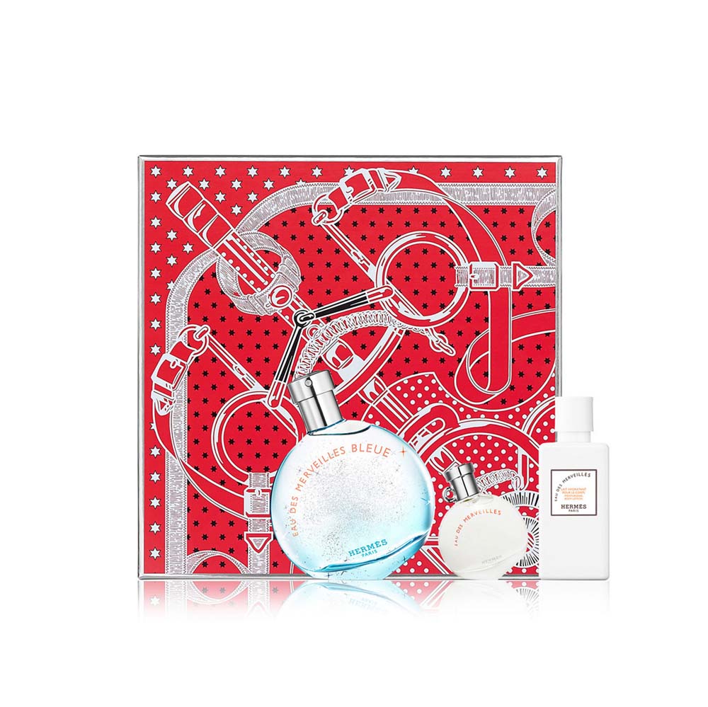 Eau Des Merveilles Bleue Cofanetto regalo Eau de toilette_3346131796502_Hermés
