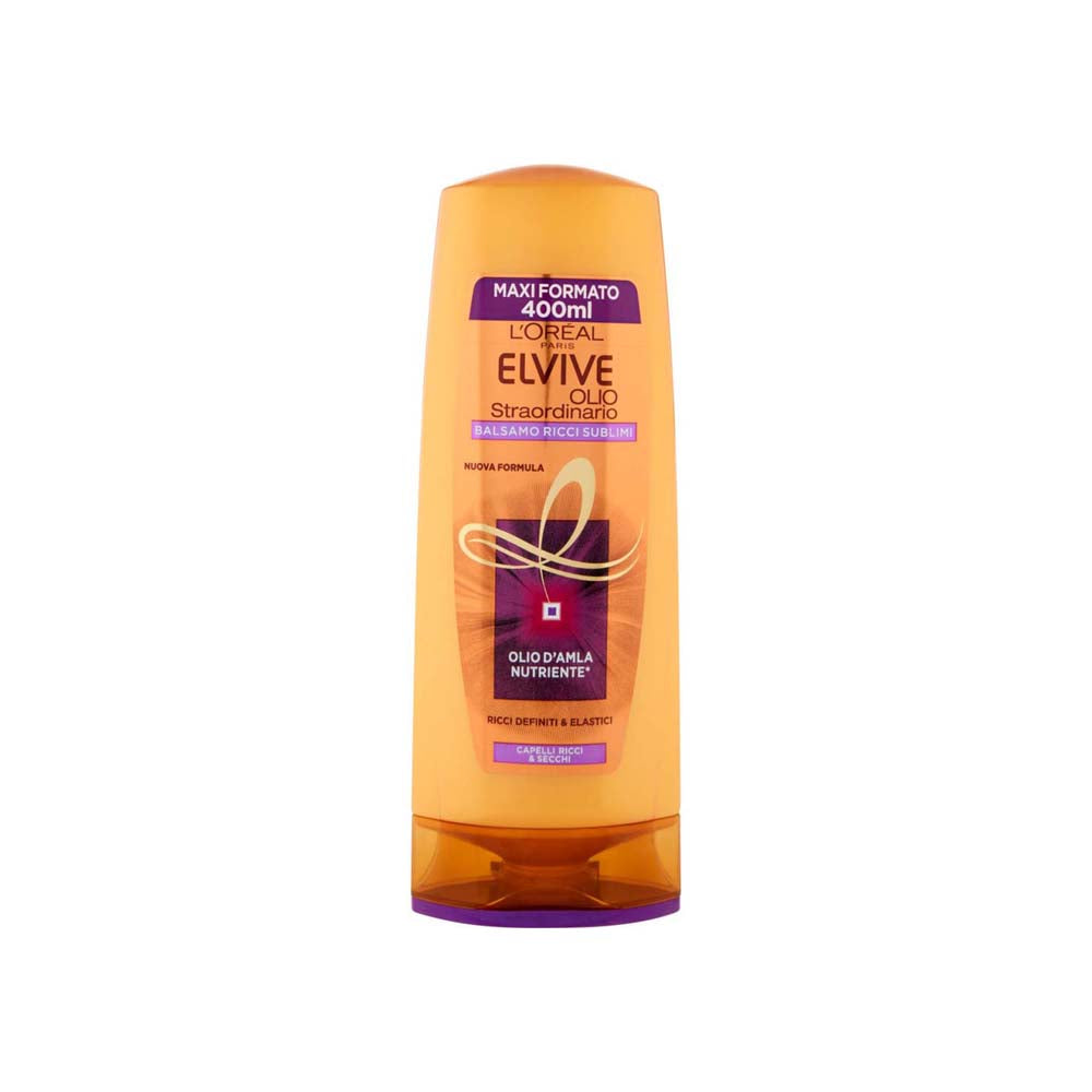 Elvive Balsamo Olio Straordinario Ricci Sublimi_3600522084778_L'Oréal