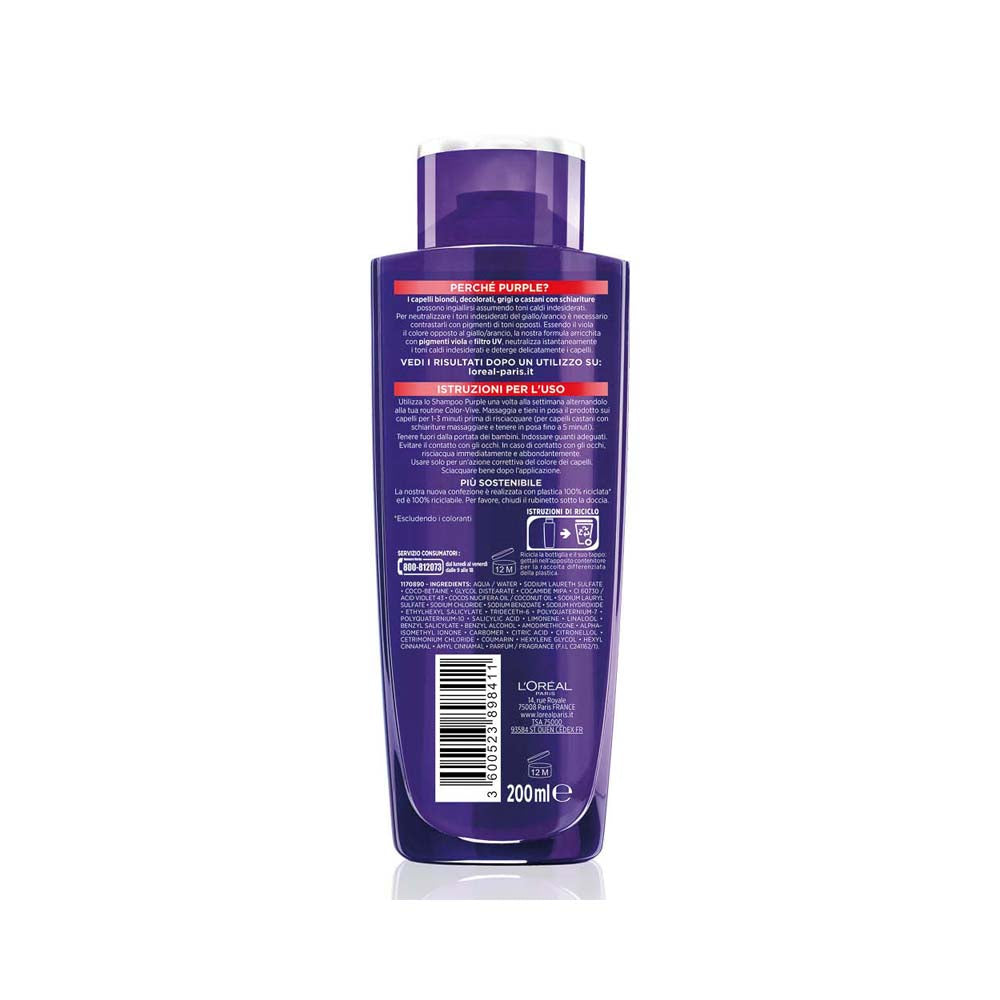 Elvive Shampoo Color Vive Purple_3600523898411_L'Oréal-2