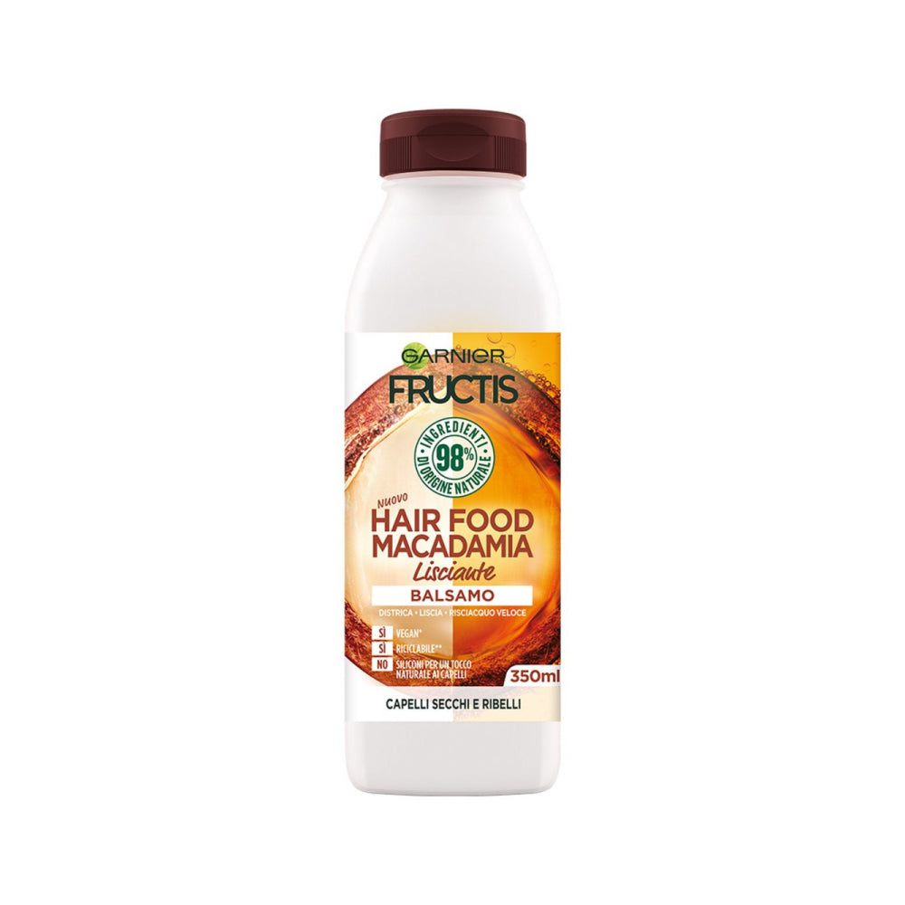 Fructis Hair Food Balsamo Macadamia_3600542290159_Garnier