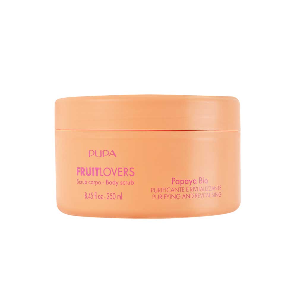 Fruit Lovers Scrub Corpo Papaya Bio_8011607385560_Pupa