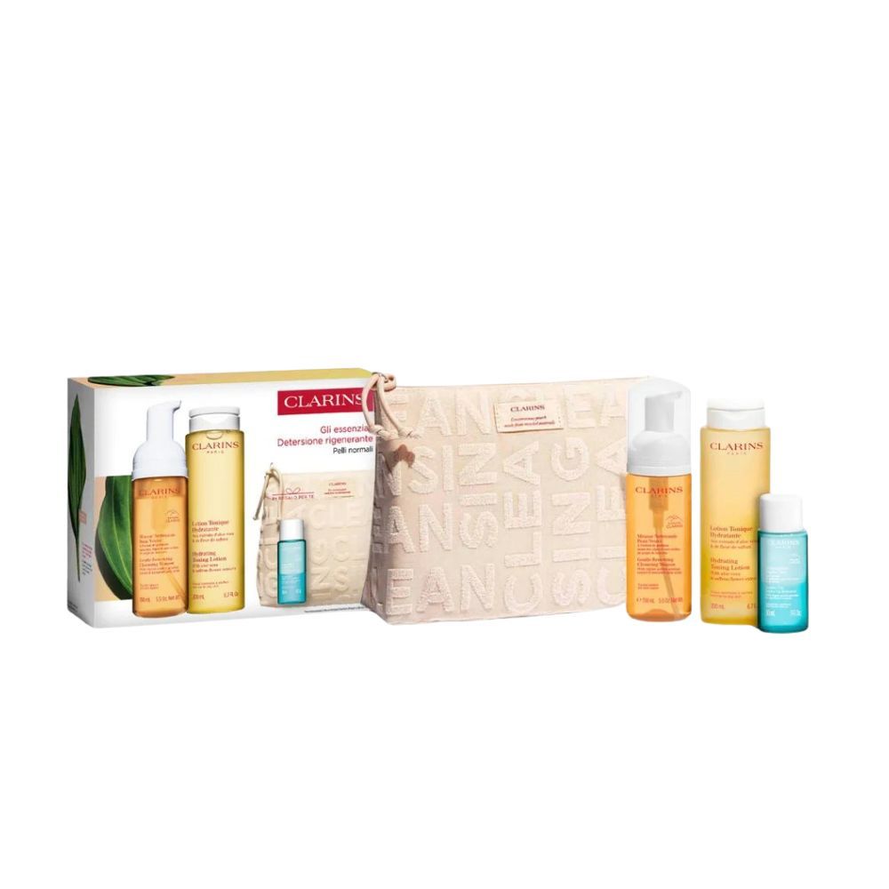 Gli essenziali Detersione Rigenerante Kit Regalo_3666057401886_Clarins