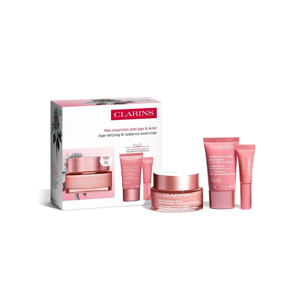 Gli indispensabili anti-età e luminosità Kit_3666057327476_Clarins