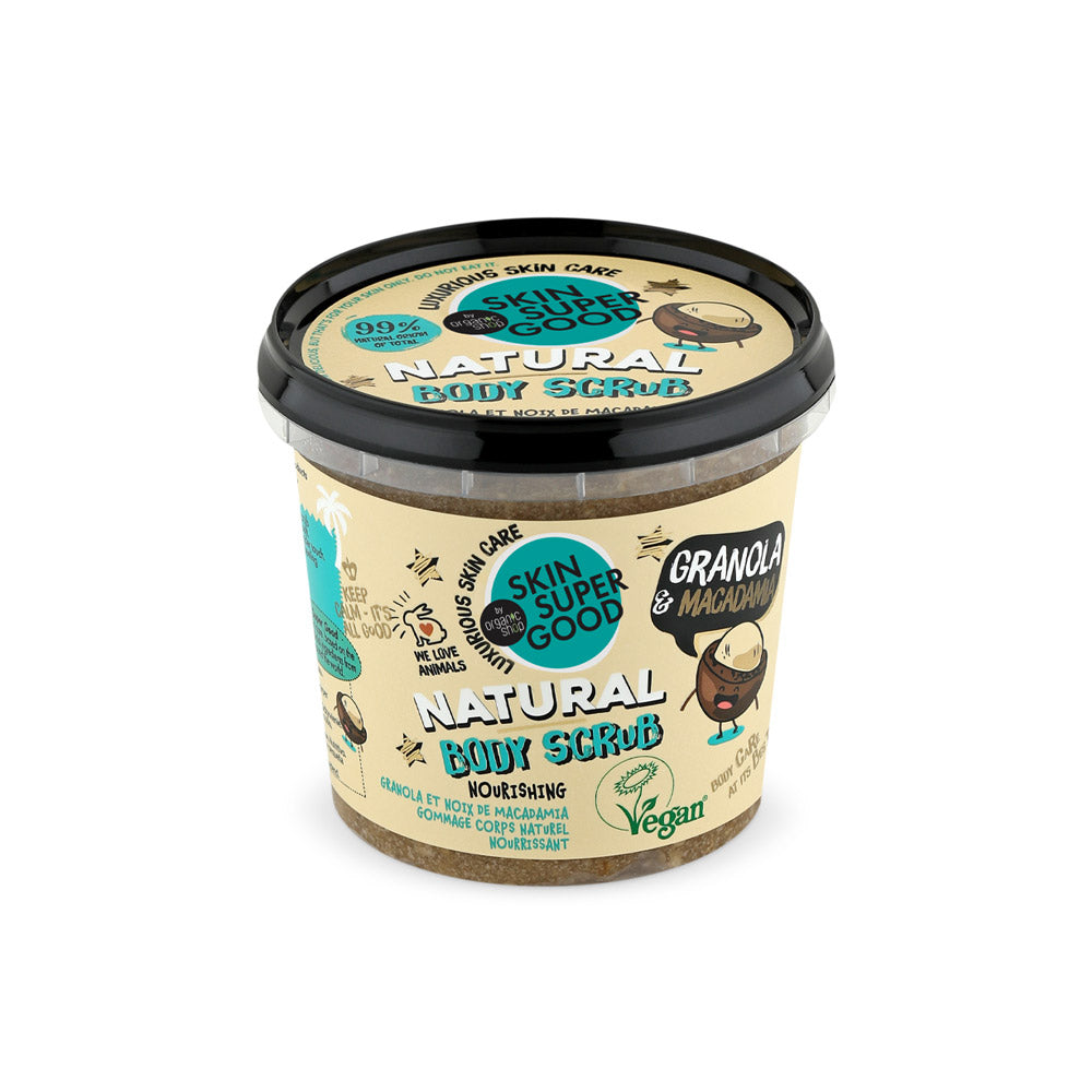 Granola & Macadamia Nut Scrub corpo_4743318101606_Organic Shop