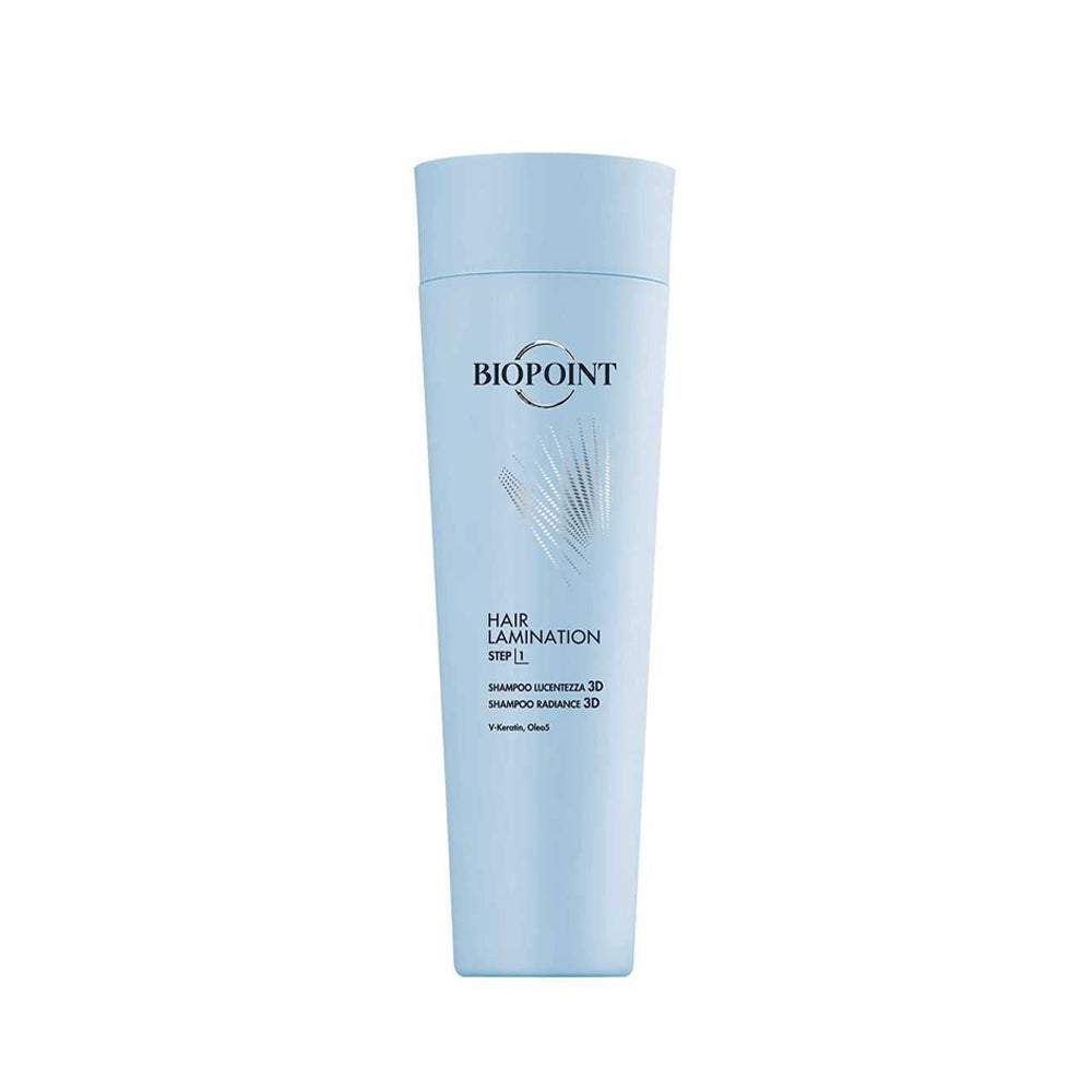 Hair Lamination Step 1 Shampoo lucentezza 3D_8052862413223_Biopoint