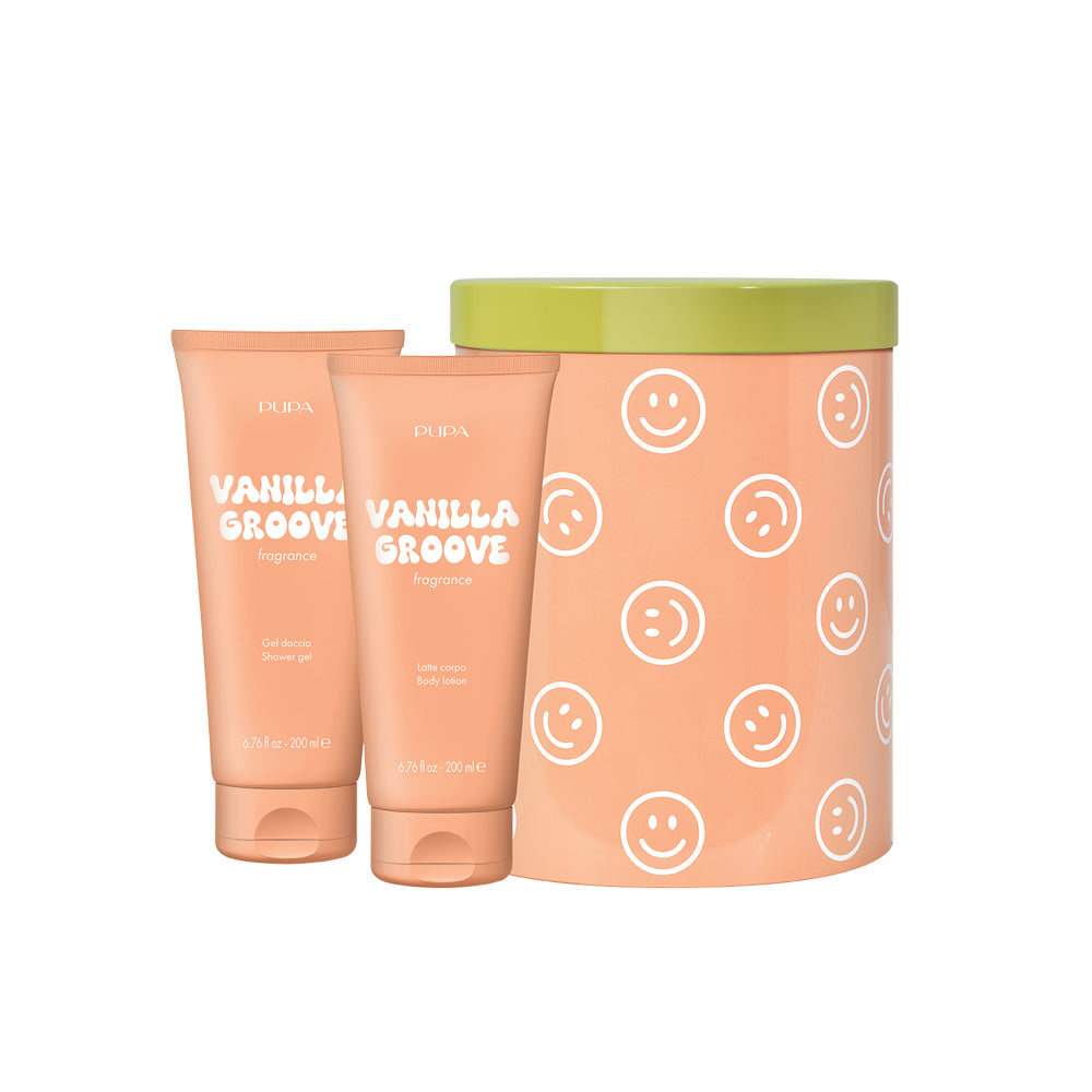 Happy Box Vanilla Groove Kit con Gel Doccia Cofanetto Regalo_8011607393572_Pupa