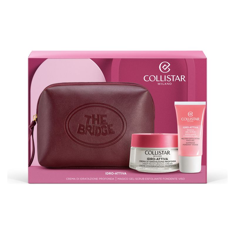Idro-Attiva Cofanetto regalo Idratazione Profonda + Gel Scrub Fondente viso_8015150219099_Collistar