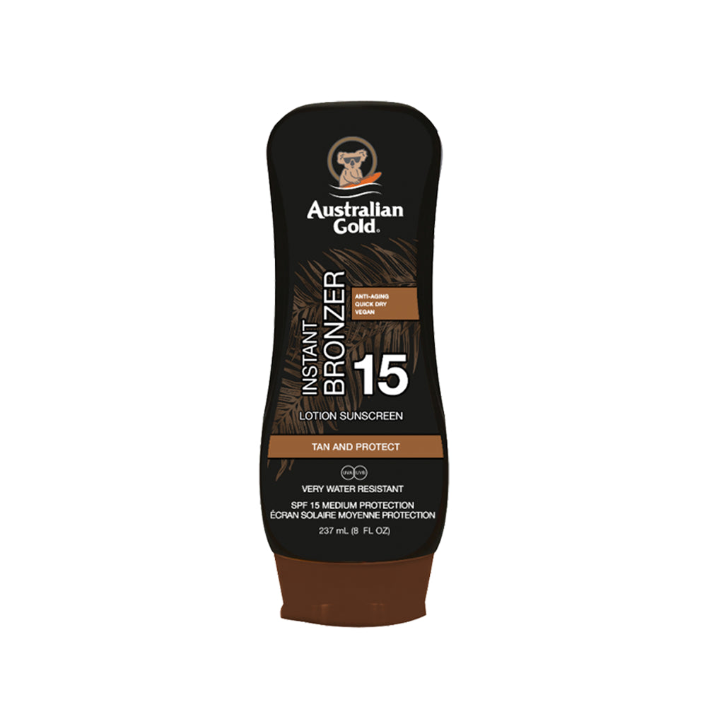 Instant Bronzer Lotion Sunscreen SPF15_054402720981_Australian Gold