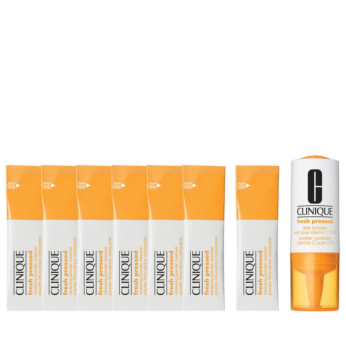 Kit Fresh Pressed 7 Giorni - Attivatore Di Trattamento 8,5 Ml, Detergente Viso 7X0,5 G_020714850975_Clinique-2