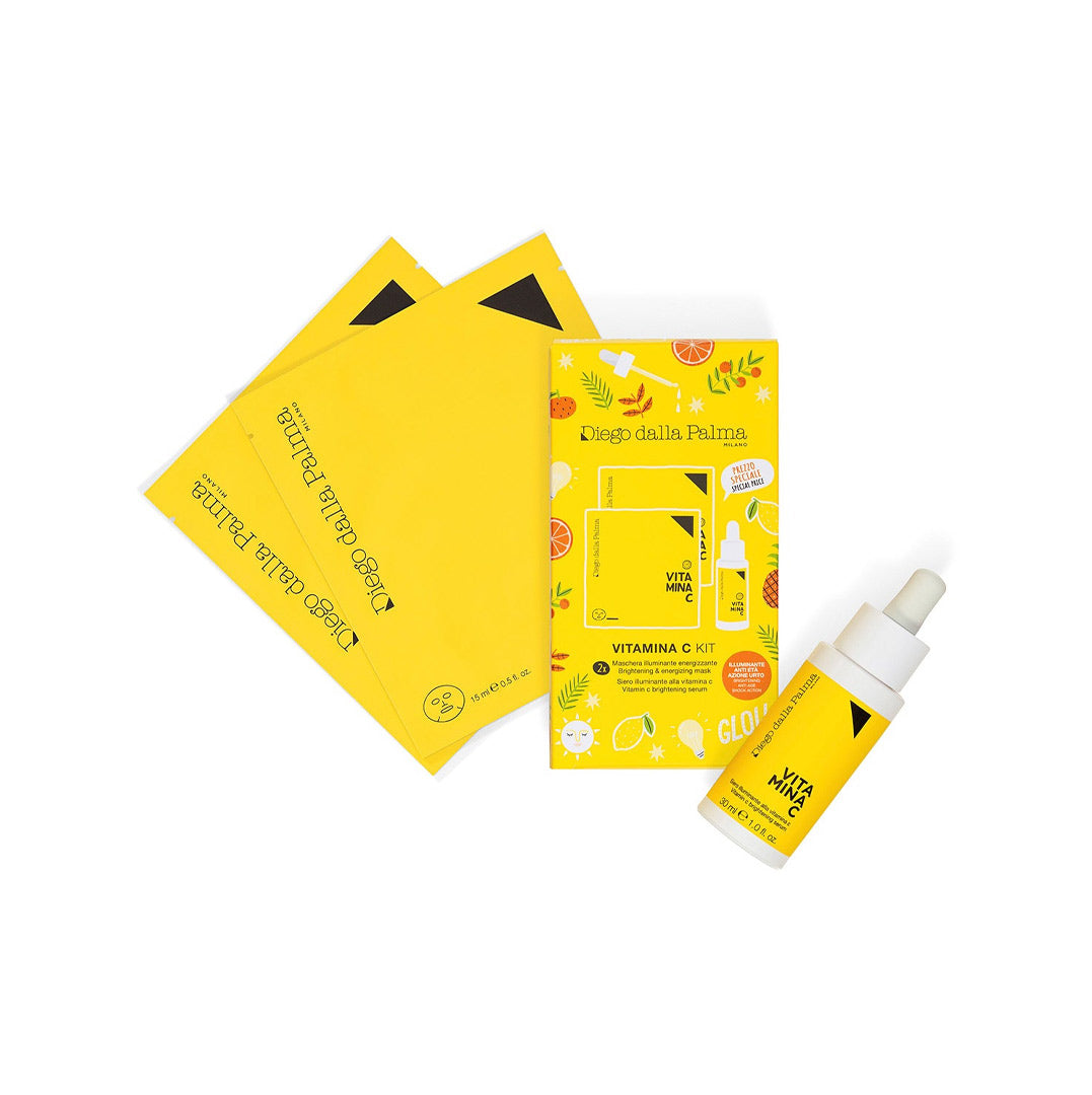Kit Vitamina C Siero Illuminante + Maschera Illuminante Energizzante_8017834894875_Diego Dalla Palma