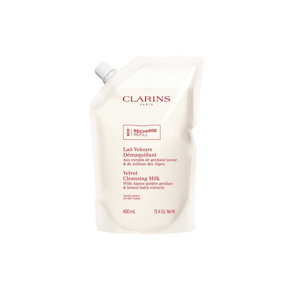 Latte Detergente Delicato con estratti bio di genziana maggiore e melissa Refill_3666057217265_Clarins