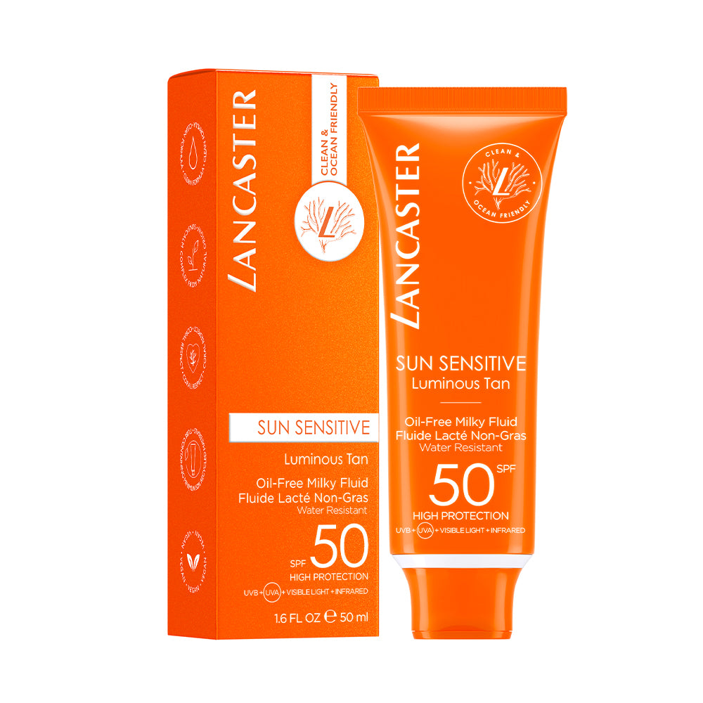 Luminous Tan Oil-Free Milky Fluid SPF50_3616301295396_Lancaster-2