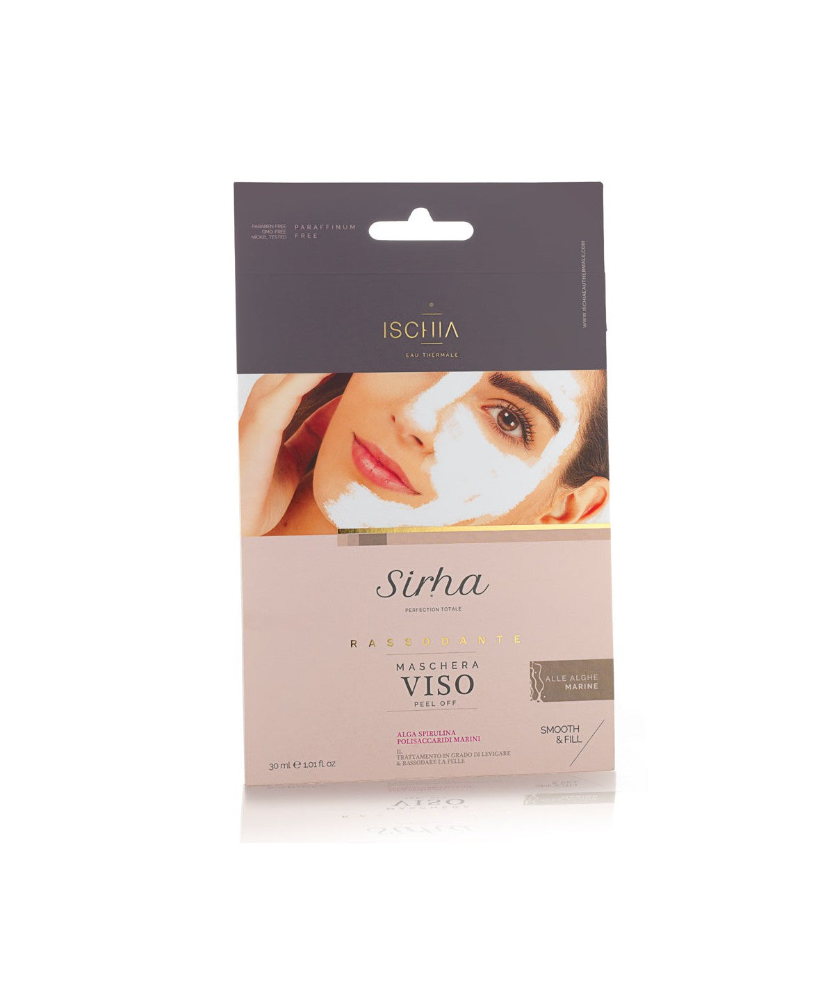 Maschera Peel Off Rassodante viso_8052747540235_Ischia Eau Thermale
