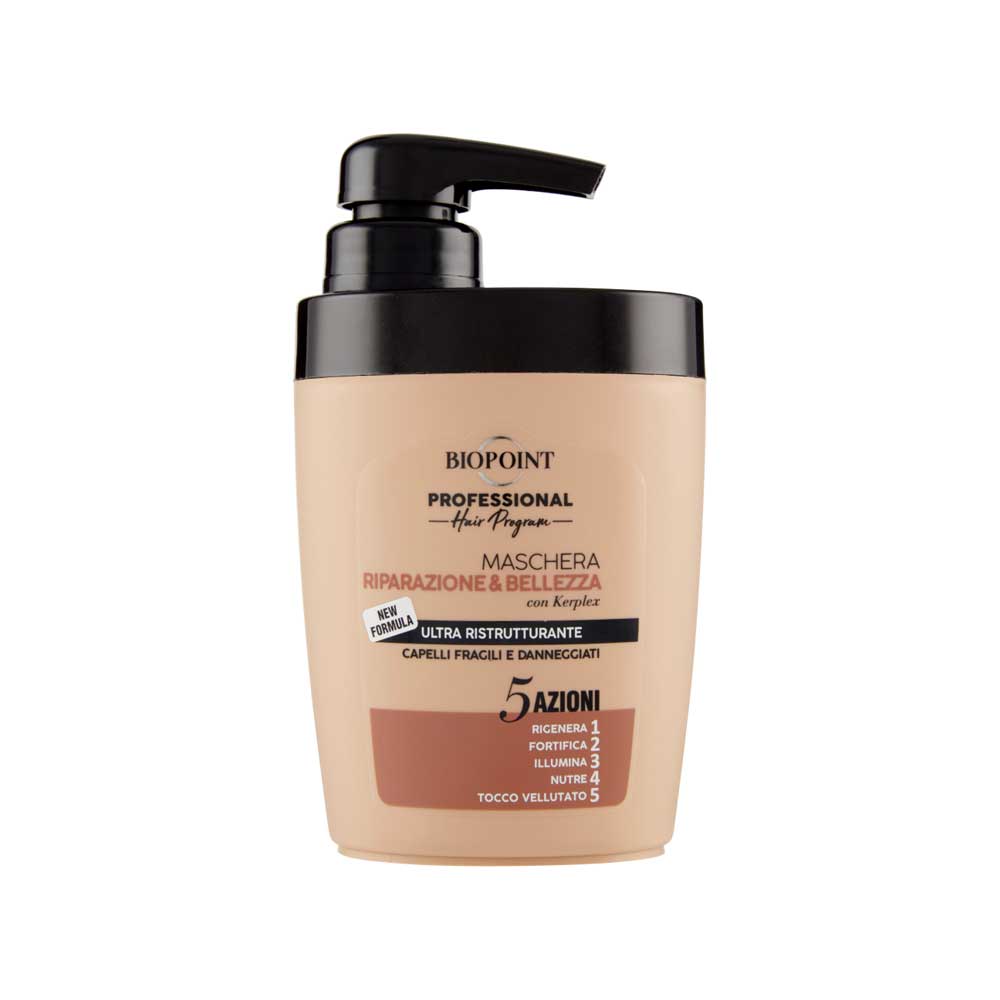 Maschera riparazione e bellezza Ultra ristrutturante_8052862410697_Biopoint