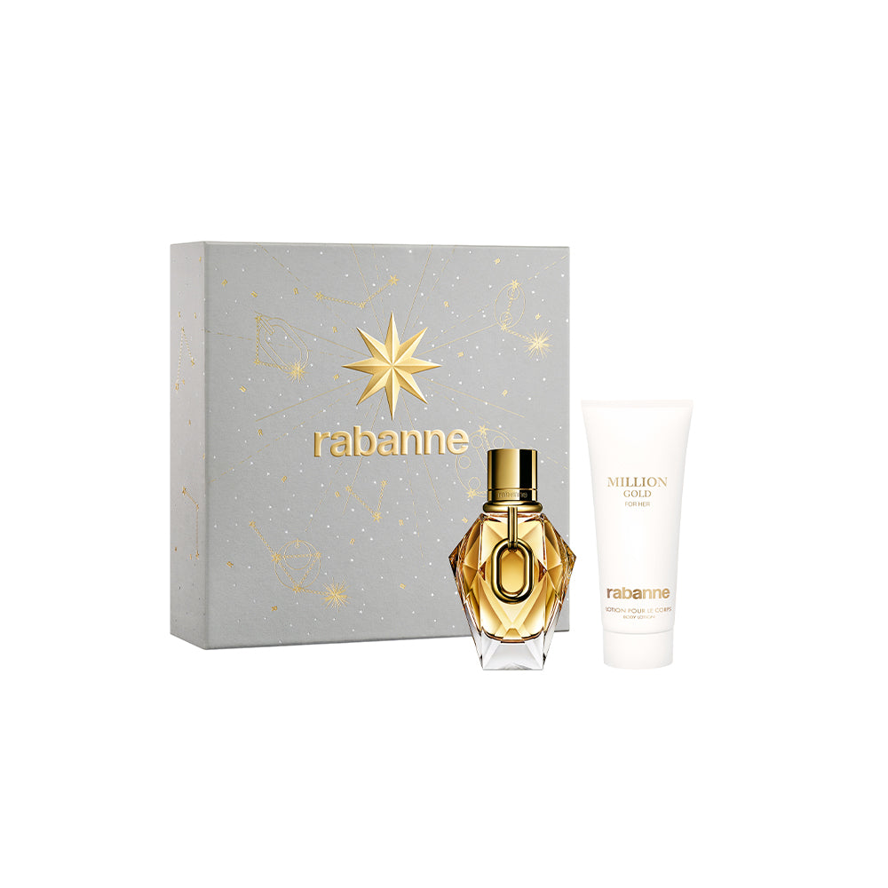 Million Gold For Her Eau de Parfum Set Regalo con Crema Corpo_3349668656387_Rabanne
