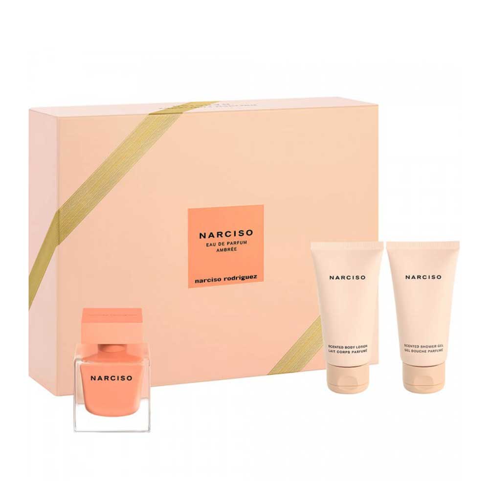 Narciso Ambrée Eau de parfum Cofanetto regalo con Latte corpo e Docciaschiuma_3423473057055_Narciso Rodriguez