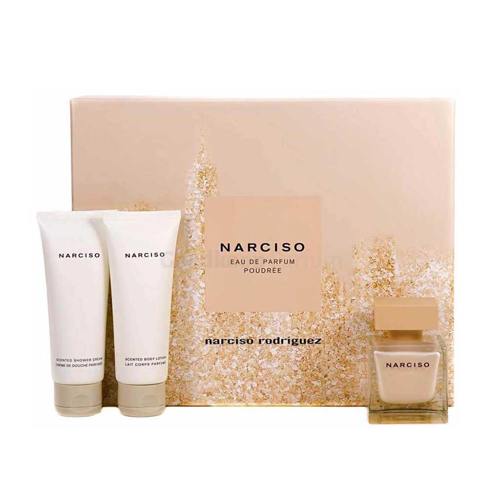Narciso Rodriguez Poudrée Eau de parfum Cofanetto regalo con Latte Corpo e Docciacrema_3423478842359_Narciso Rodriguez