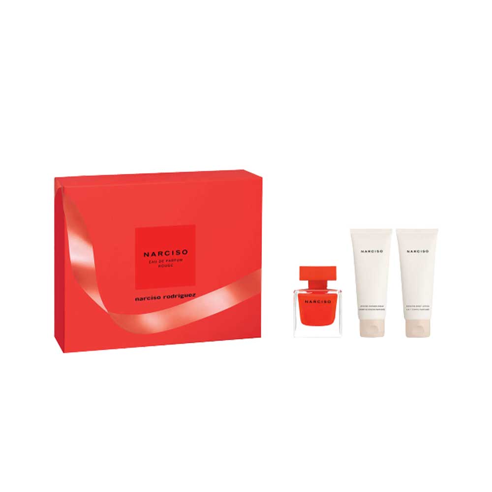 Narciso Rouge Eau de parfum Cofanetto regalo con Docciacrema e Latte Corpo_3423478846159_Narciso Rodriguez