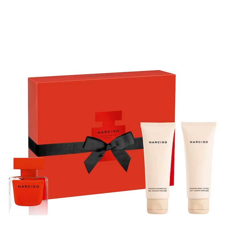 Narciso Rouge Eau de parfum Cofanetto regalo con Docciaschiuma e Latte Corpo_3423478463851_Narciso Rodriguez