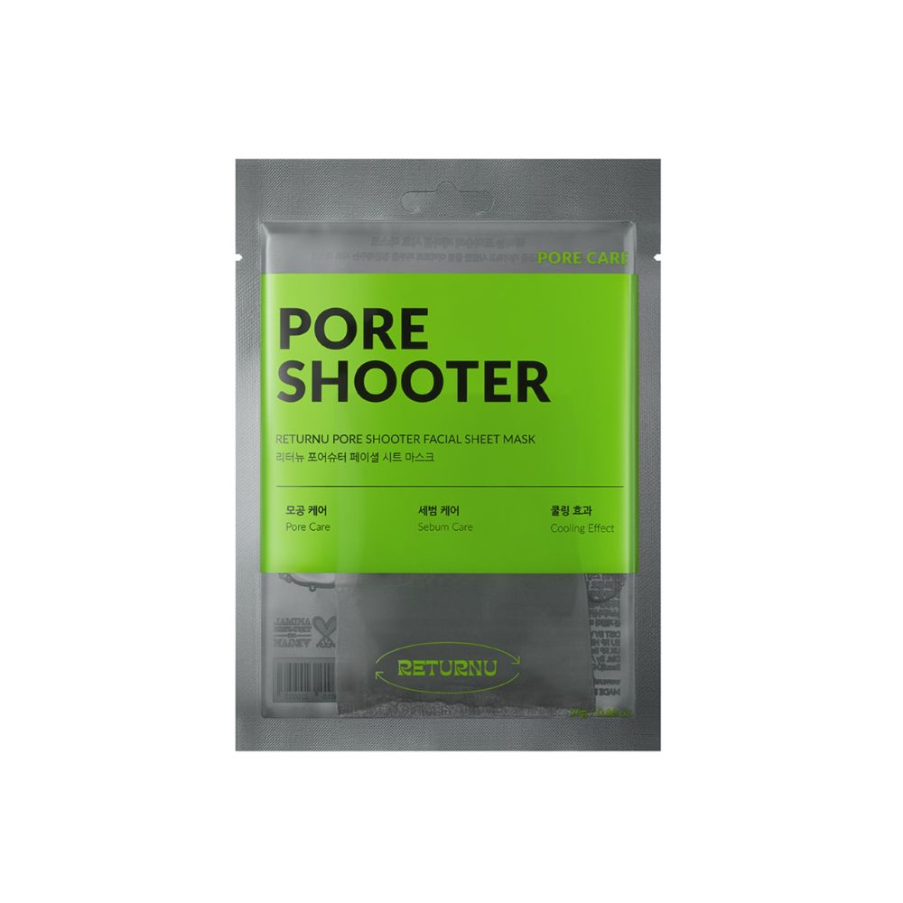 Pore Shooter Facial Sheet Mask_8809810320993_Returnu