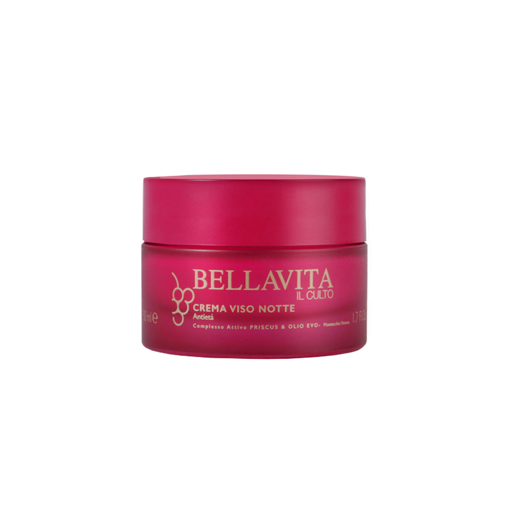 Priscus & Olio Evo - Crema Viso Notte Antietà_8050450438016_Bellavita