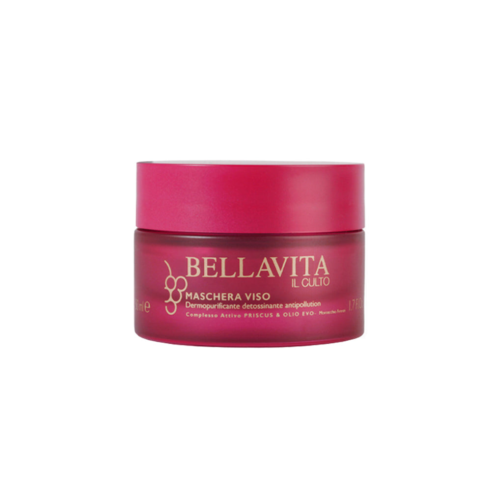 Priscus & Olio Evo - Maschera Viso Dermopurificante Detossinante_8050450438160_Bellavita