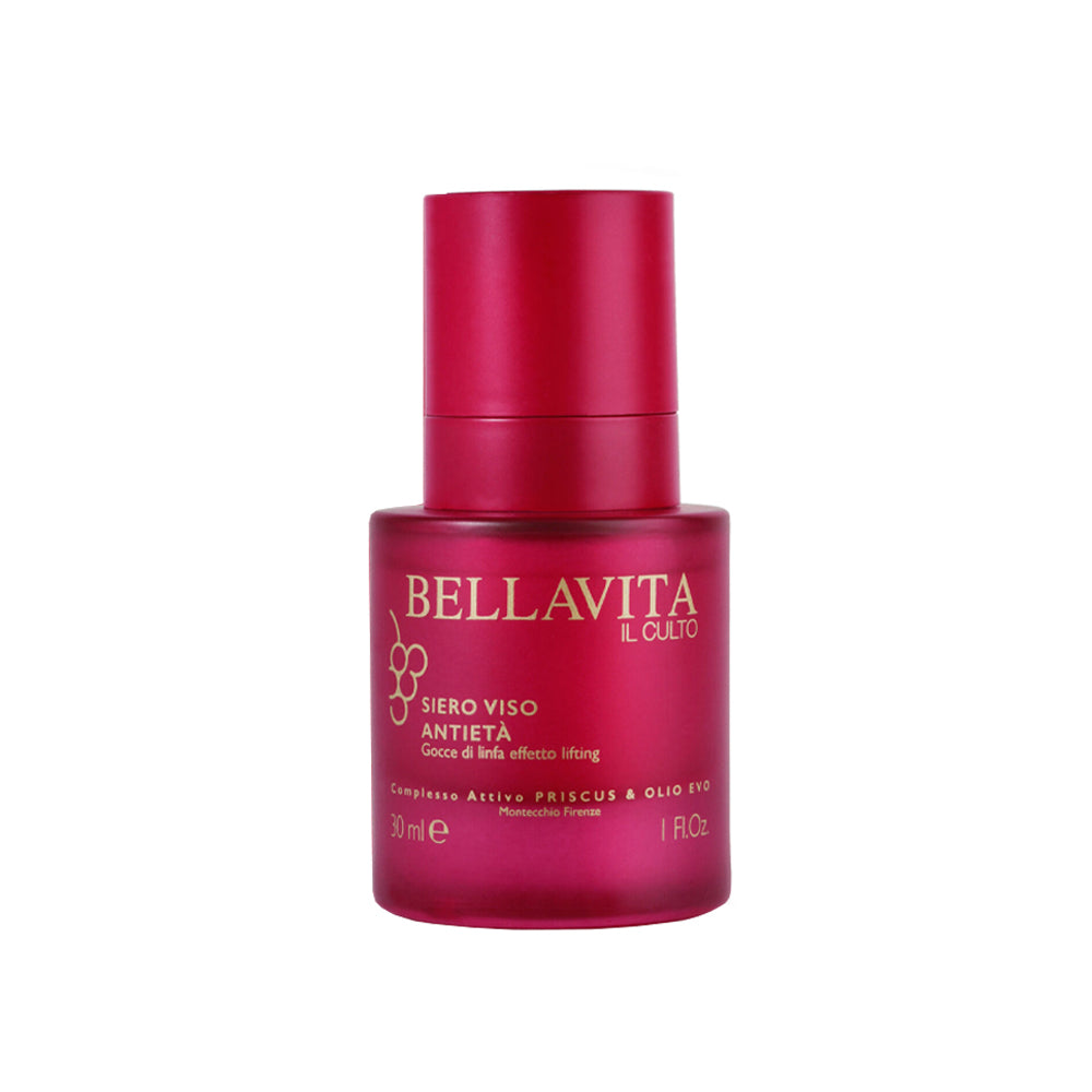 Priscus & Olio Evo - Siero Viso Antietà Gocce di linfa effetto lifting_8050450438054_Bellavita