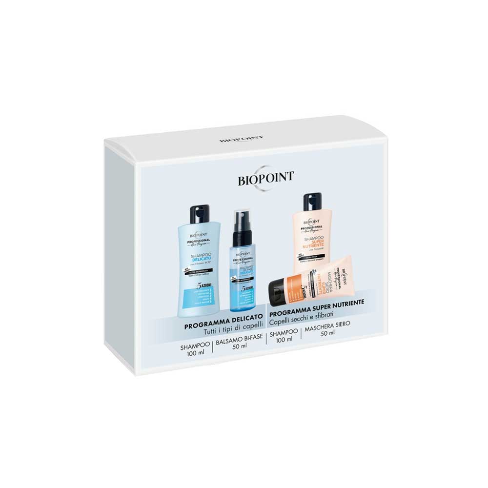 Programma Delicato e Super Nutriente Kit Capelli Cofanetto Regalo_8050507530847_Biopoint