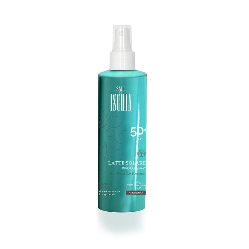 Protezione Solare Invisible Spray SPF 50+_8052747545629_Ischia Eau Thermale