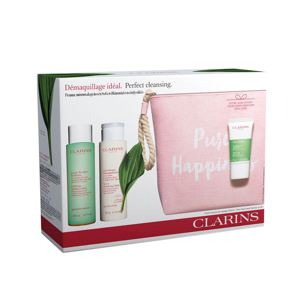 Pure Happiness purificante Cofanetto_3380810459326_Clarins