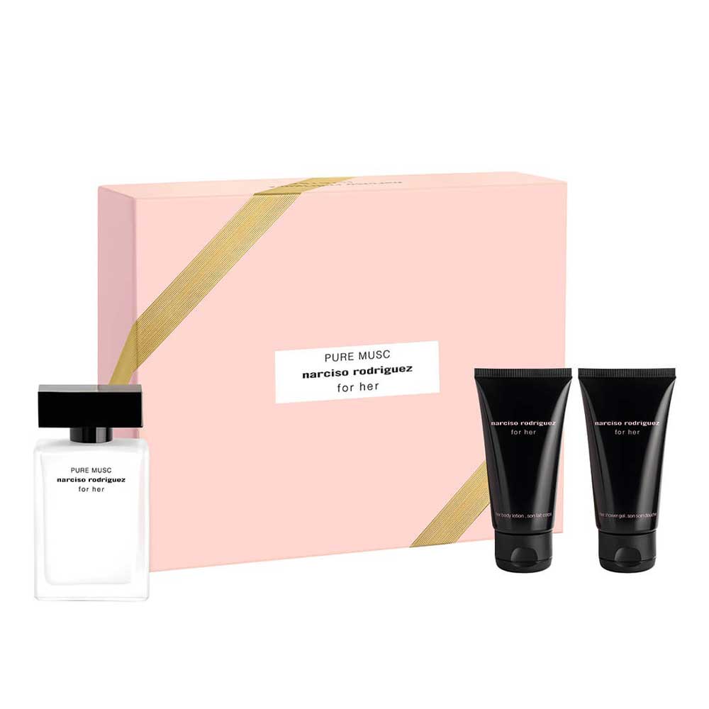 Pure Musc For Her Eau de parfum Cofanetto regalo con Latte corpo e Docciaschiuma_3423473056454_Narciso Rodriguez